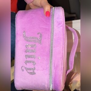 Juicy Couture Lavender Cosmetic Bag